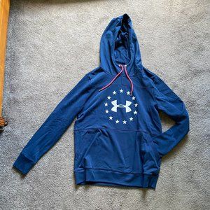 Red White and Blue Under Armour Hoodie